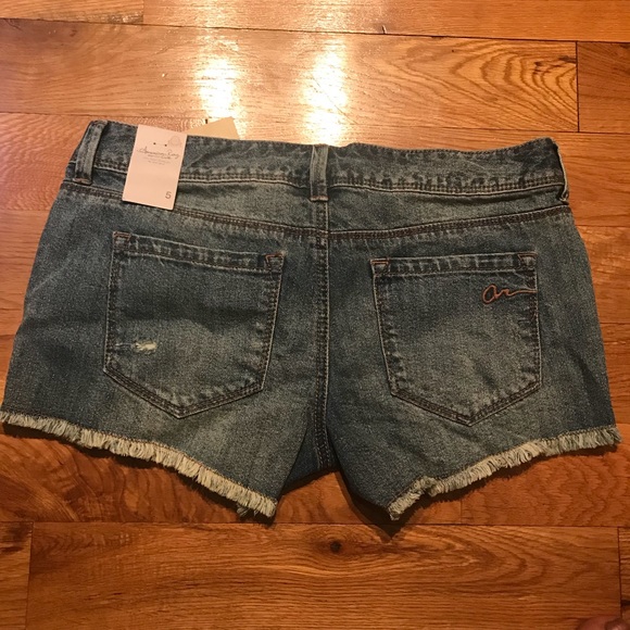 American Rag Ripped Denim Shorts - Picture 2 of 5